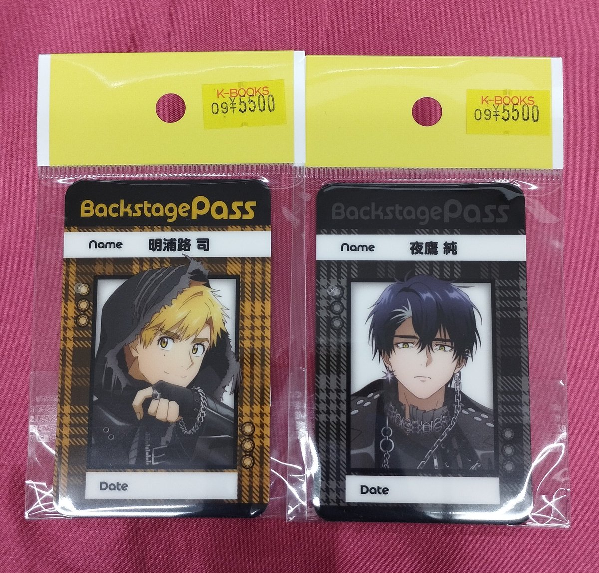 メダリスト カラオケの鉄人 オリジナルバックステージパス風カード 狼