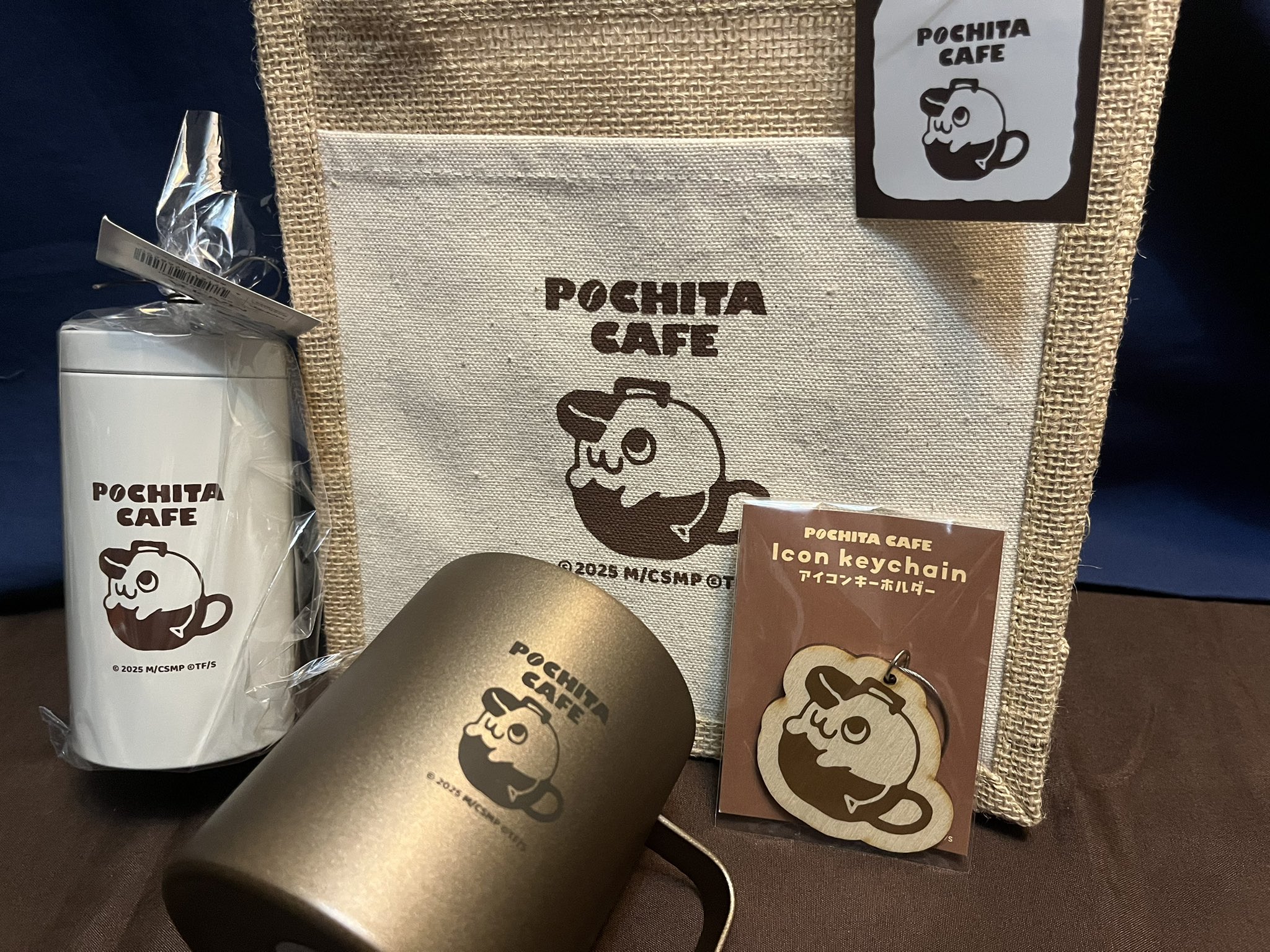 TSUTAYA 渋谷 コーヒー ポチタ チェンソーマン IP書店 マグ 豆缶