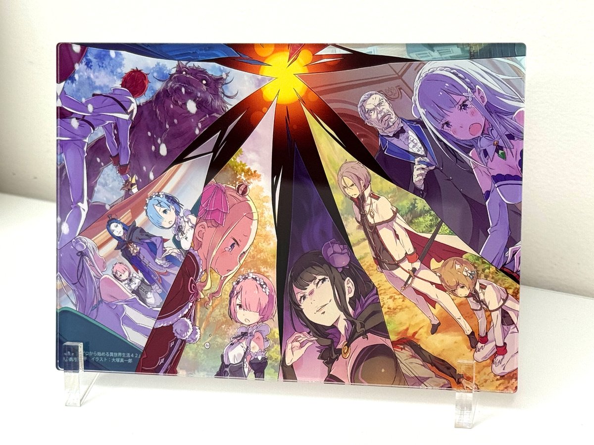 新品 Re:ゼロから始める異世界生活42巻発売記念 アニメイト店頭抽選 直筆