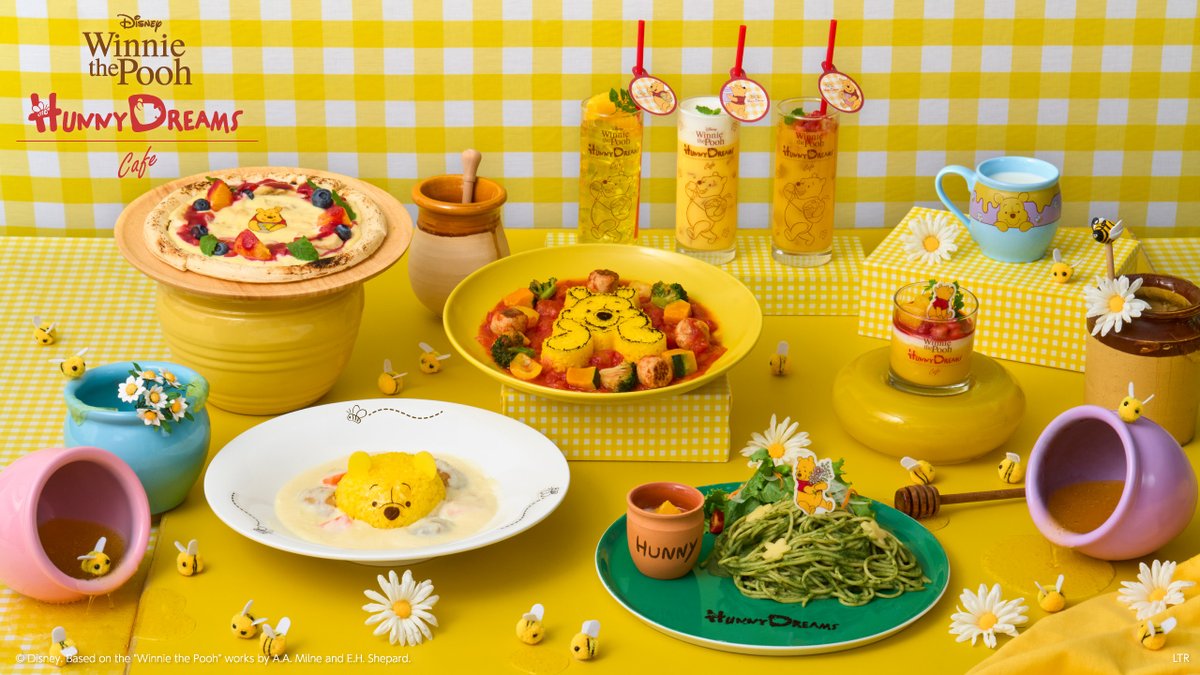 情報解禁🔔】 「くまのプーさん」OH MY CAFEが9/19(金)より大阪、東京