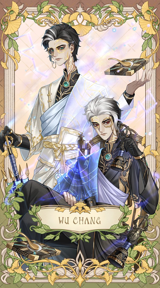 第五人格 白黒無常 記念日グッズセット タペストリー 缶バッジ ポスト