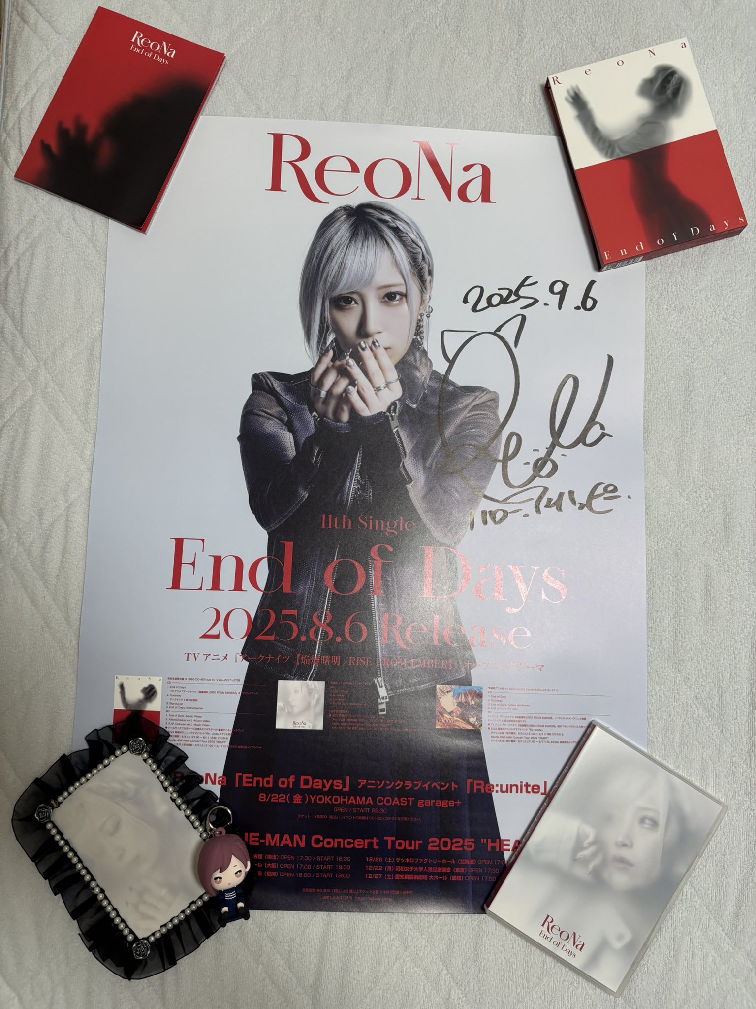 ReoNa End of Days 告知ポスター ReoNa「End of Days」告知ポスター