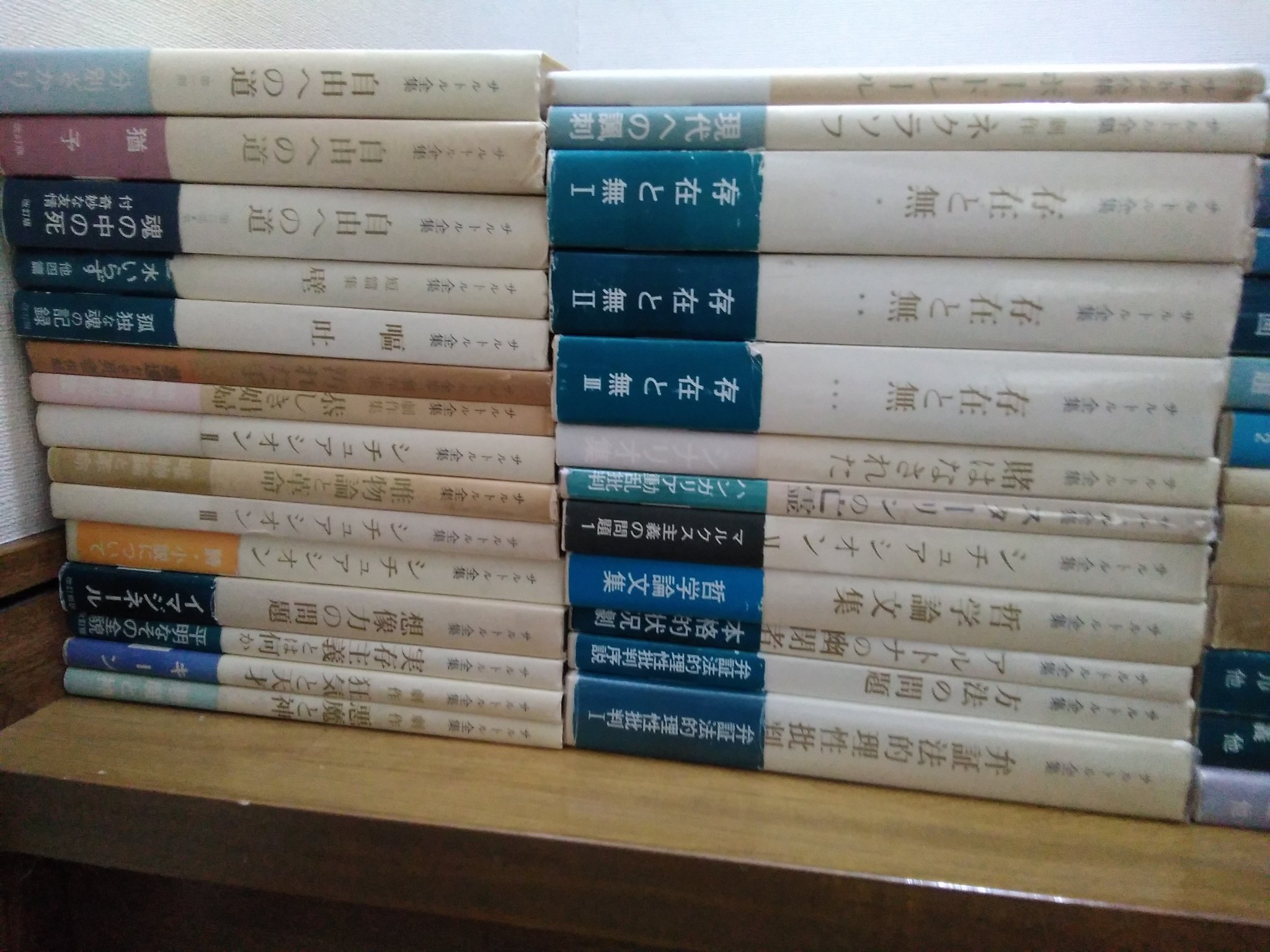 サルトル全集 嘔吐、存在と無など 人文書院 サルトル全集 嘔吐、存在と