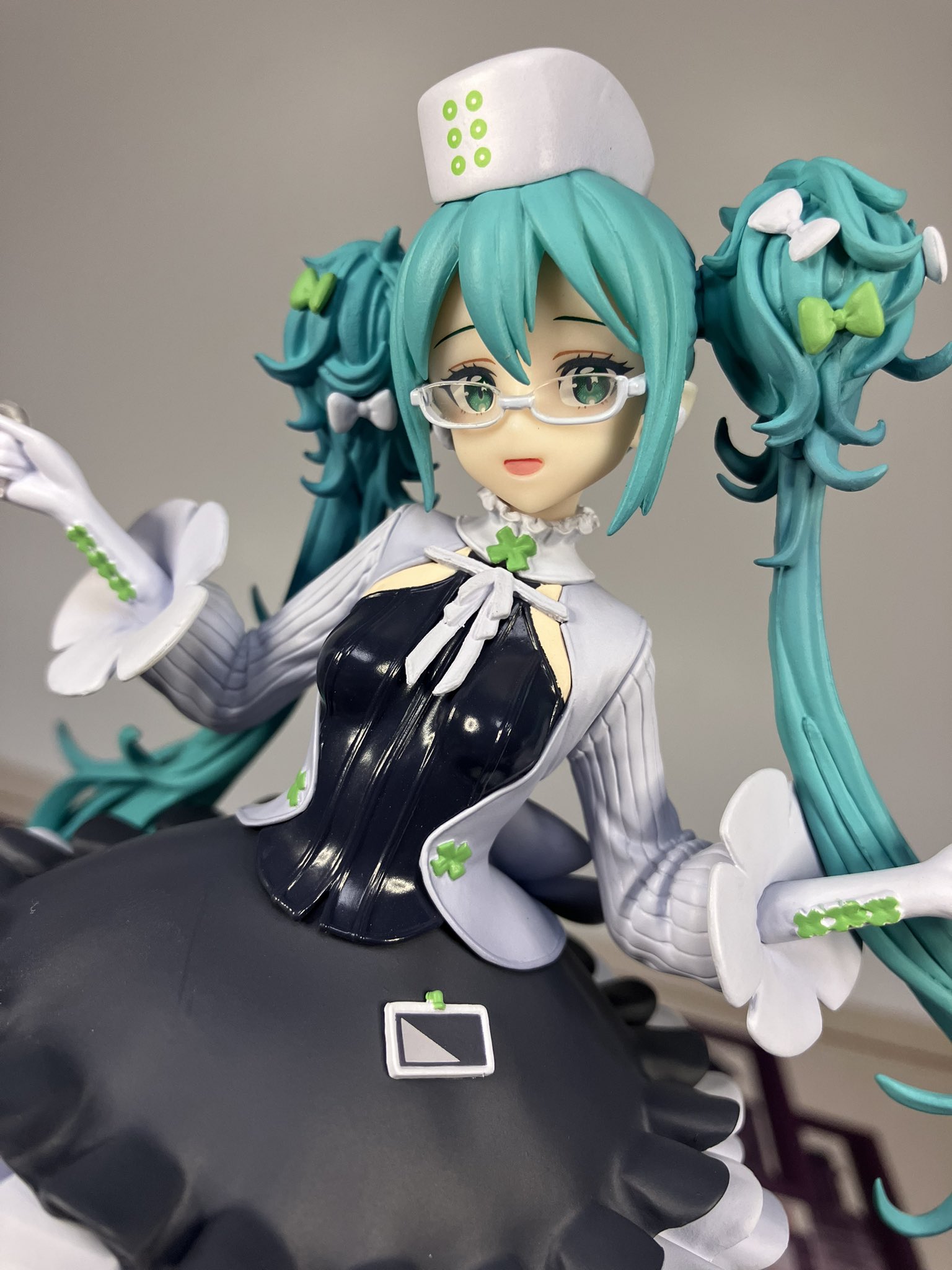 グッスマくじ ポッパレ 初音ミク めがね×カフェVer. 未開封 A賞B賞