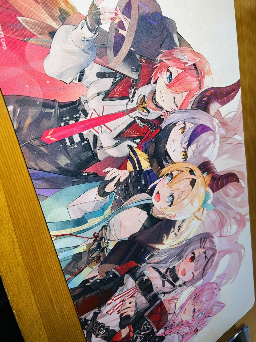 50枚限定】holoX 3周年 フィルム風クリアしおり 50枚限定】holoX 3周年