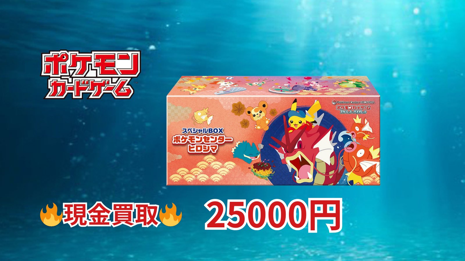 スペシャルBOX ポケモン ポケモンセンターヒロシマ 完全未開封 2