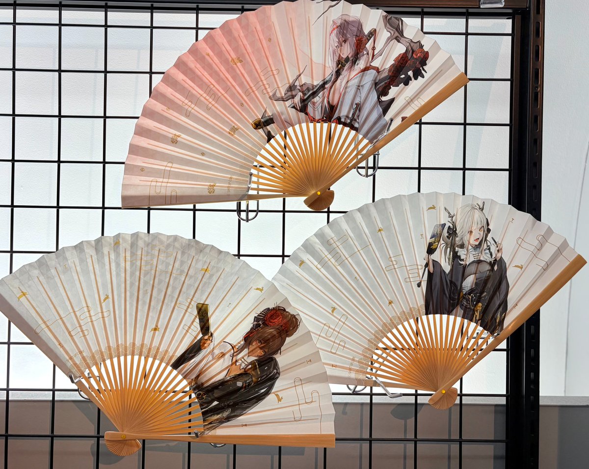 NIKKE京扇子 ディーゼル&紅蓮 MEGA NIKKE KYOTO 勝利の女神 メガニケ