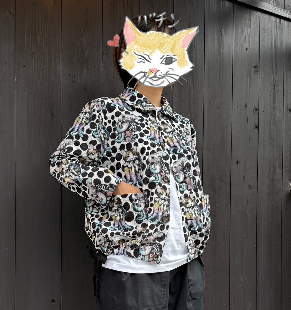 【新品】ボリス雑貨店 りぼんシャツ　オクトパス Tシャツ