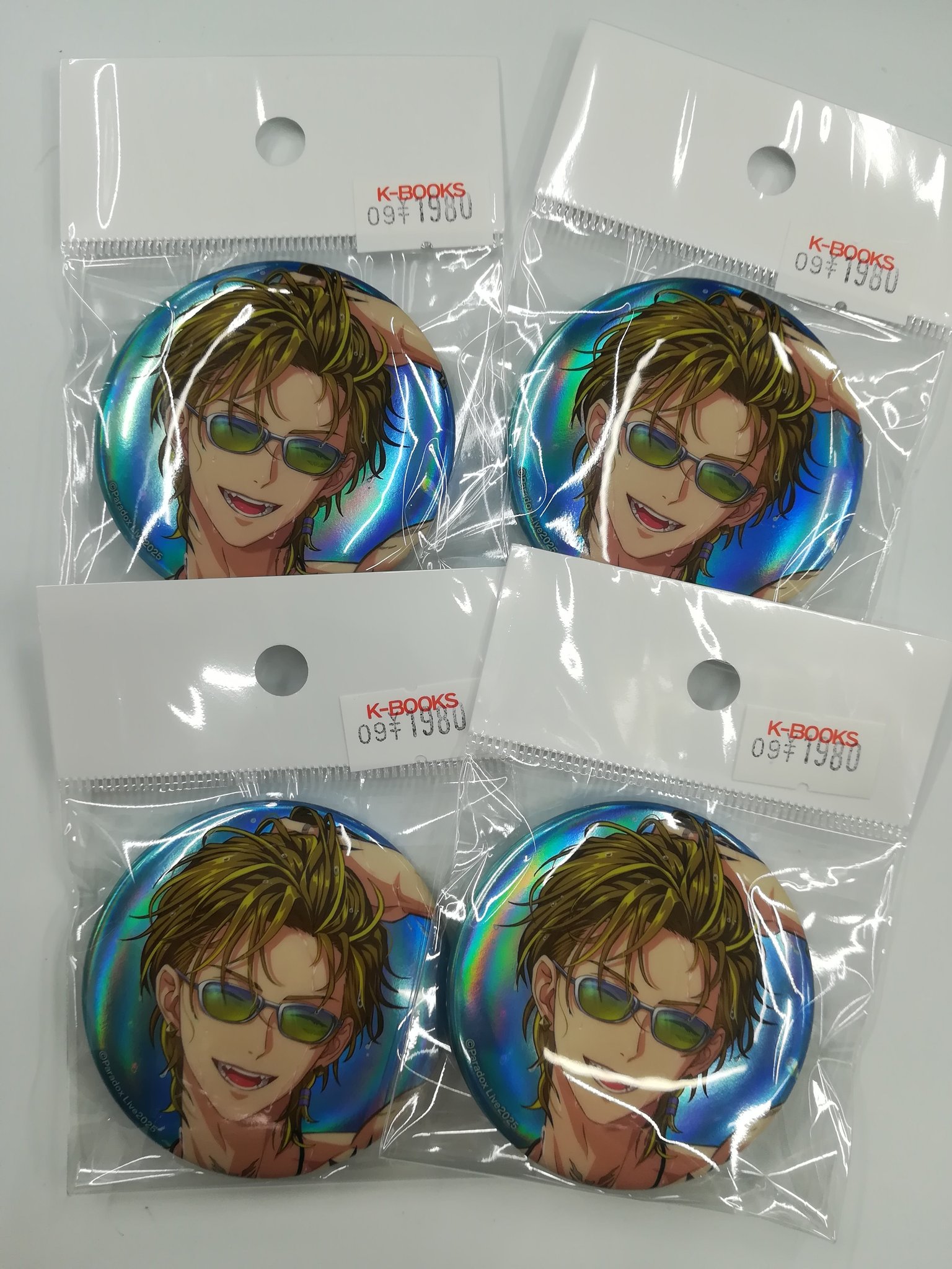 九頭竜智生 真夏の幻影 缶バッジ 30個セット