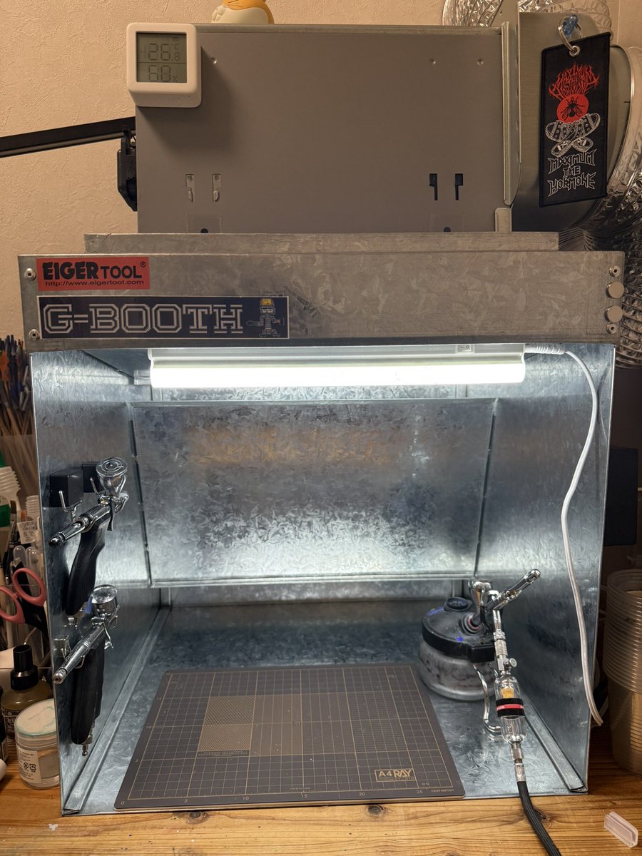 新作G-BOOTH M550ProSpace 研磨塗装ブース風量600m3/h