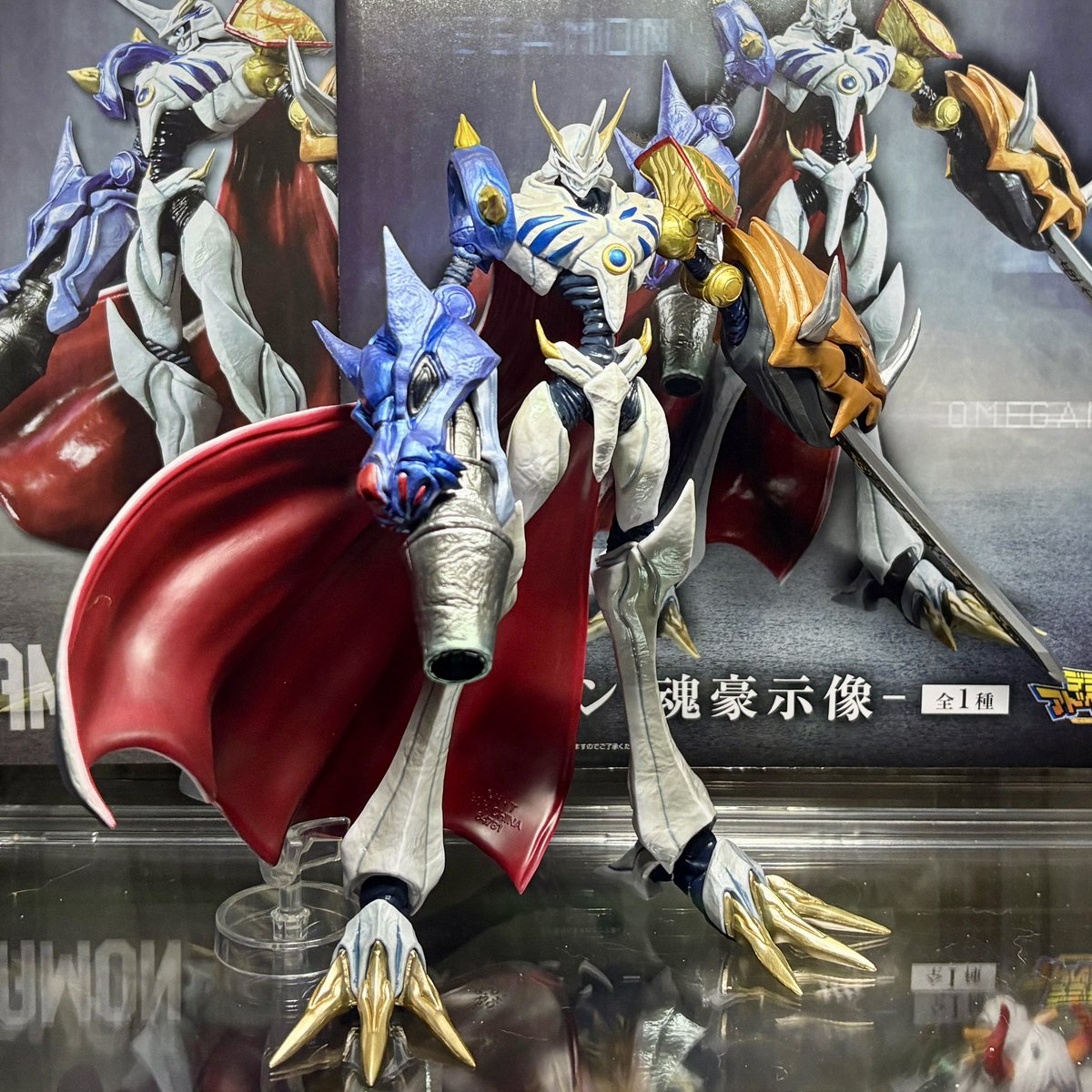 未開封】A賞 オメガモン・魂魄示像 フィギュア デジモン フィギュア