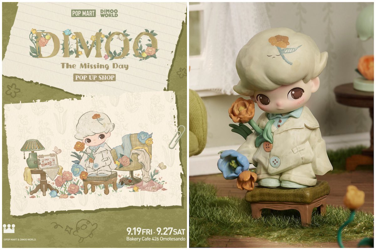 DIMOO POPUP STORE だるま 日本限定 🎉 DIMOO 日本初のPOP UPショップ