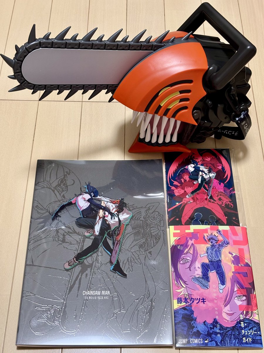 チェンソーマンのポップコーンボックスは置き場所に困る感ありますが