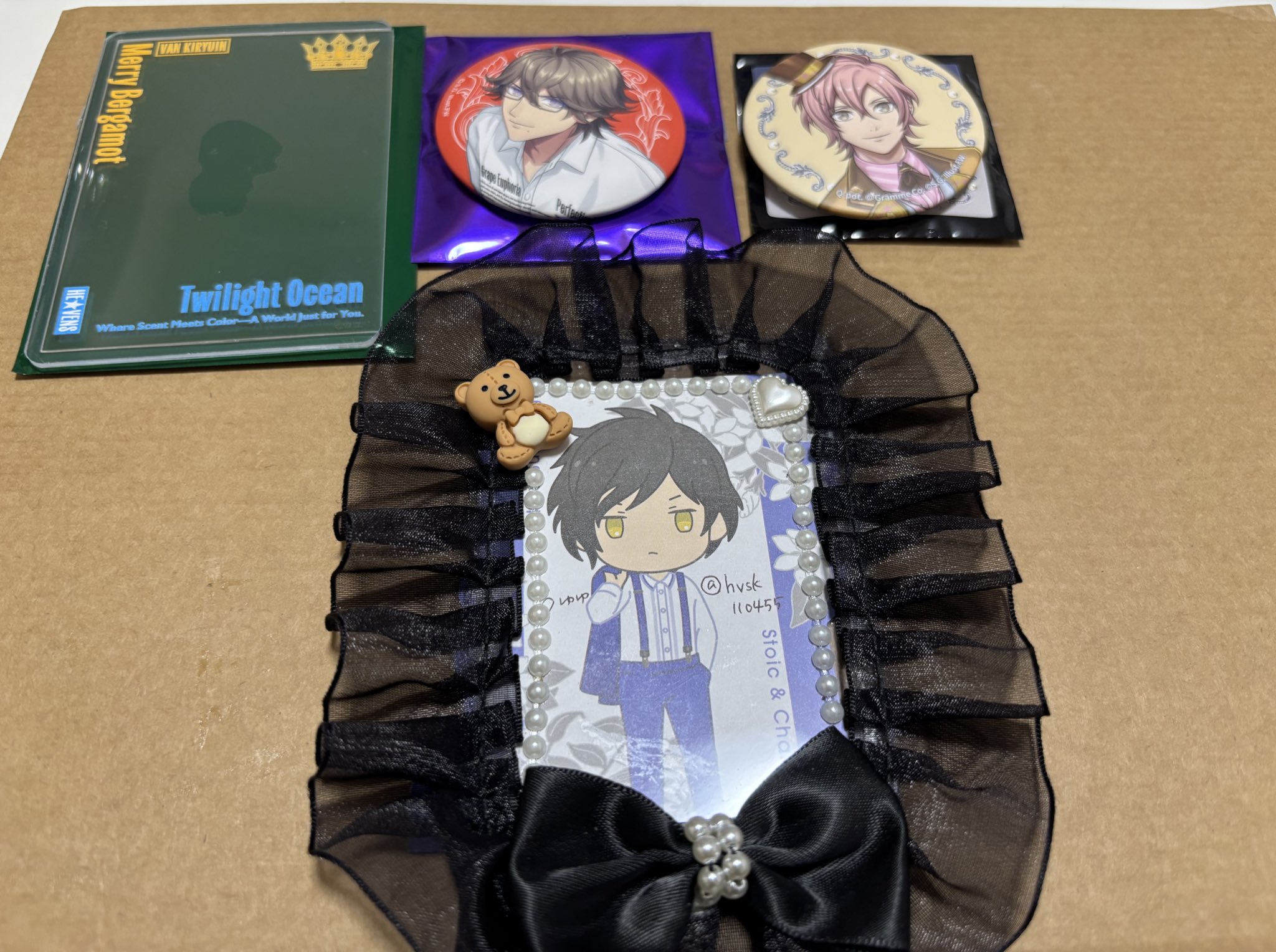 うたプリ グラショ CCL 缶バッジ 桐生院ヴァン うたの☆プリンスさまっ