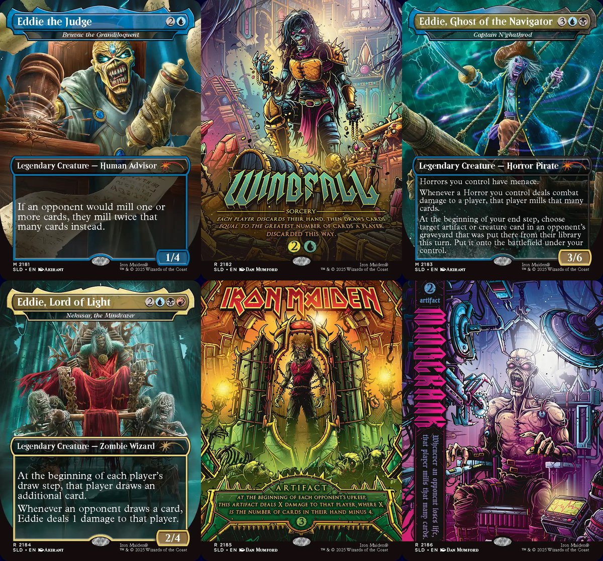 Secret Lair】 ヘヴィメタル・バンド『アイアン・メイデン』(IRON