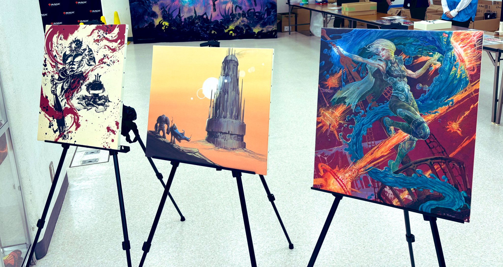 MTG 始まりの町 キャンバスアート MTG 始まりの町 キャンバスアート