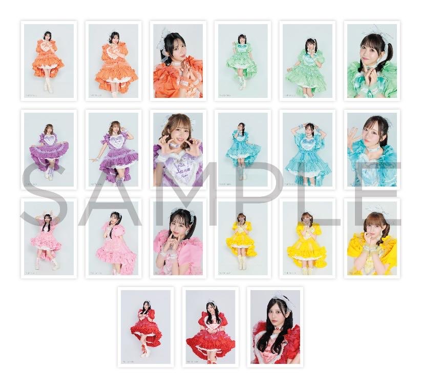 FRUITSZIPPER サイン入り集合チェキ FRUITS ZIPPER ランダムチェキ