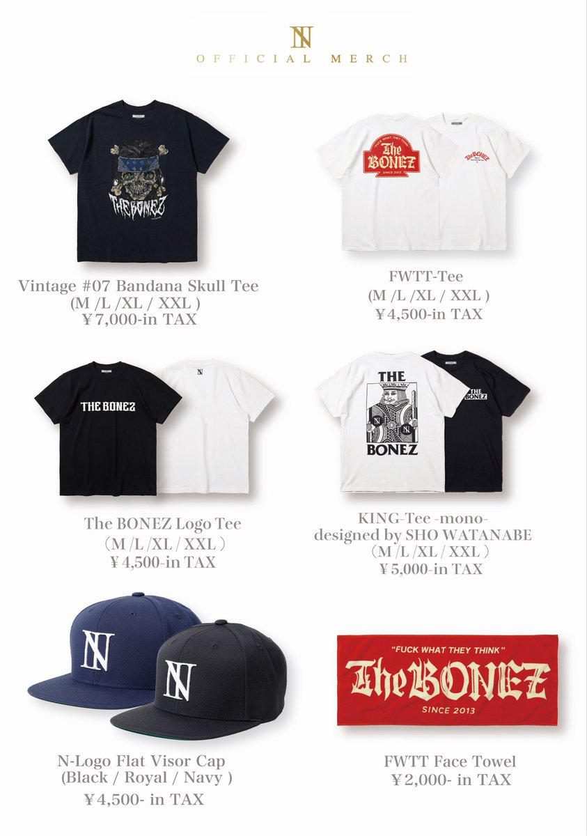 ミュージシャン JSFxROCK-O-RAMA-THE END FACT The BONEZ FACT、「ROCK