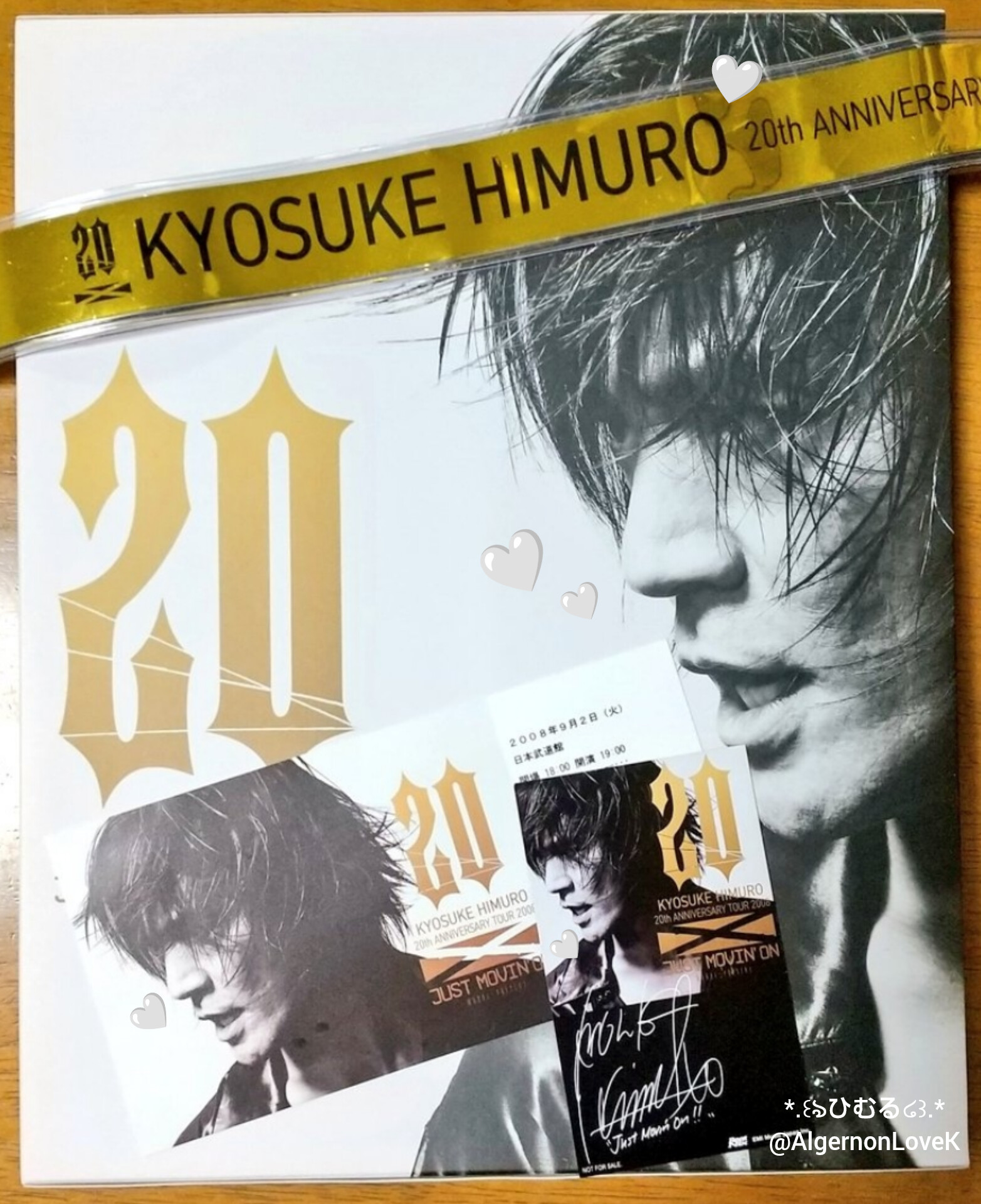 氷室京介 20TH JUST MOVIN' ON MORAL～PRESENT KYOSUKE HIMURO 20th