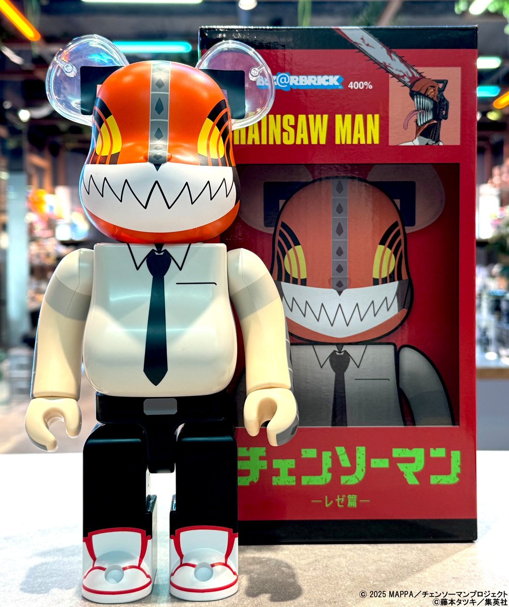 Today's MEDICOM TOY TOKYO】 「BE@RBRICK チェンソーマン 400％」が