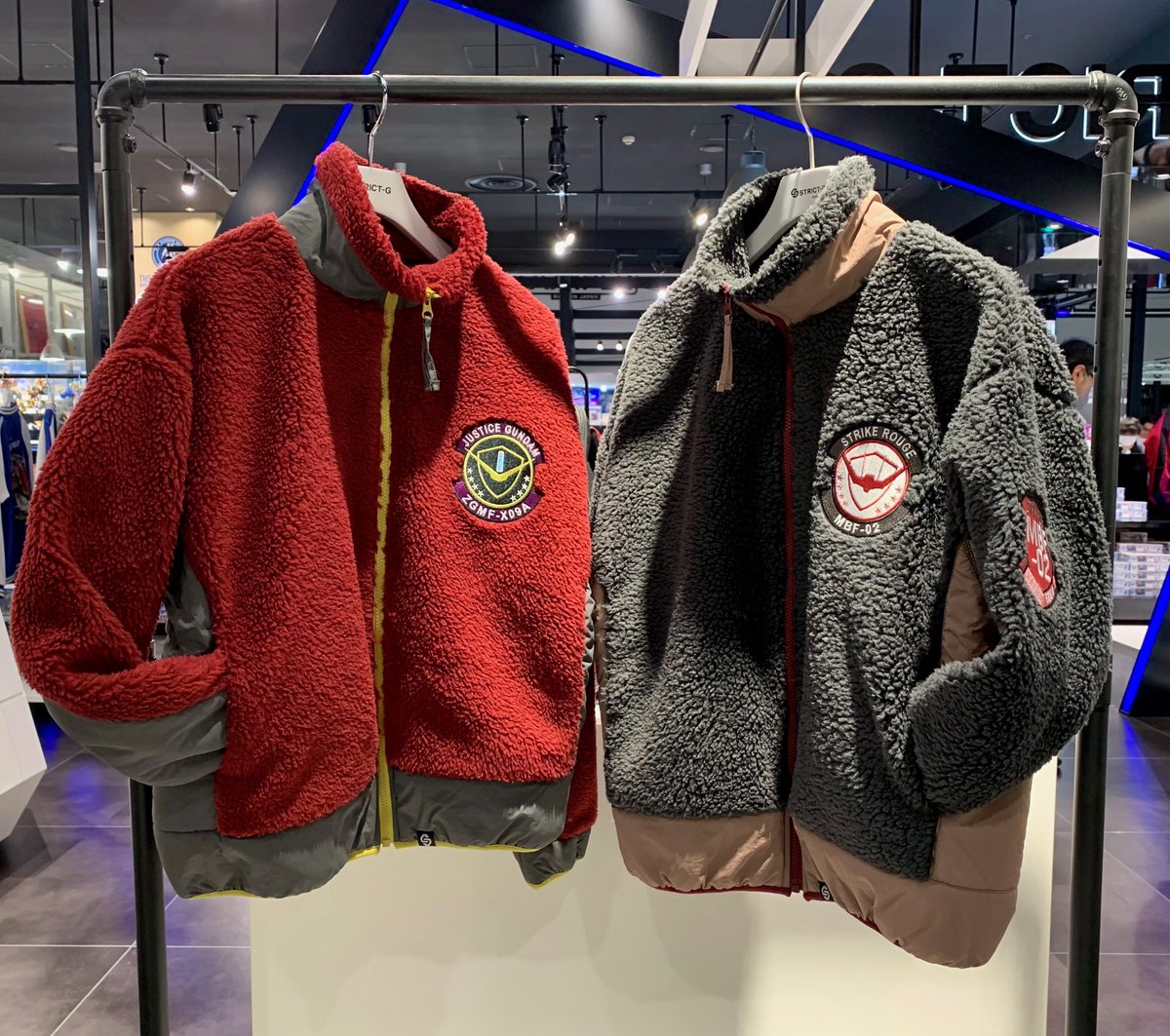 STRICT-G 『機動戦士ガンダムSEED』ボアフリースジップパーカー S