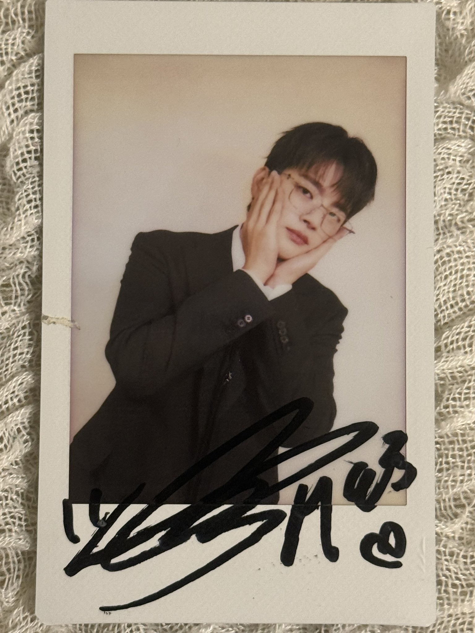 ジョンハン サイン入り チェキ SEVENTEEN ジョンハン チェキ サイン