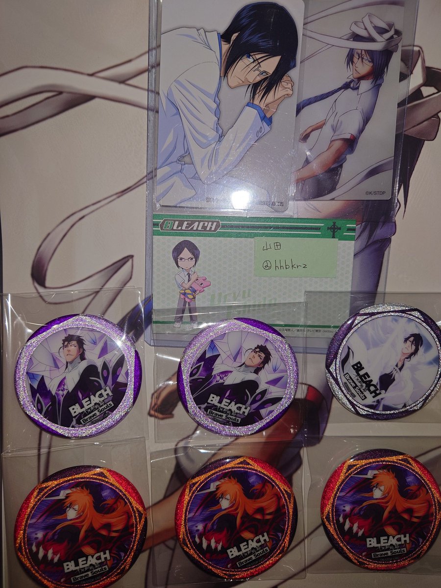 BLEACH 日番谷 ホロ 缶バッジ 日番谷冬獅郎 | STORES BLEACH Brave Souls