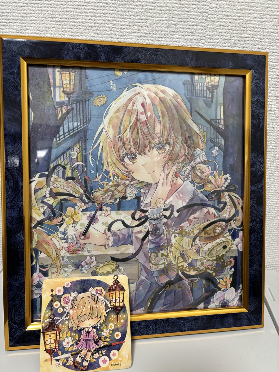 日*4様 絵師100人展 優子鈴 複製原画 雛の夢 日*4様 絵師100人展 優子