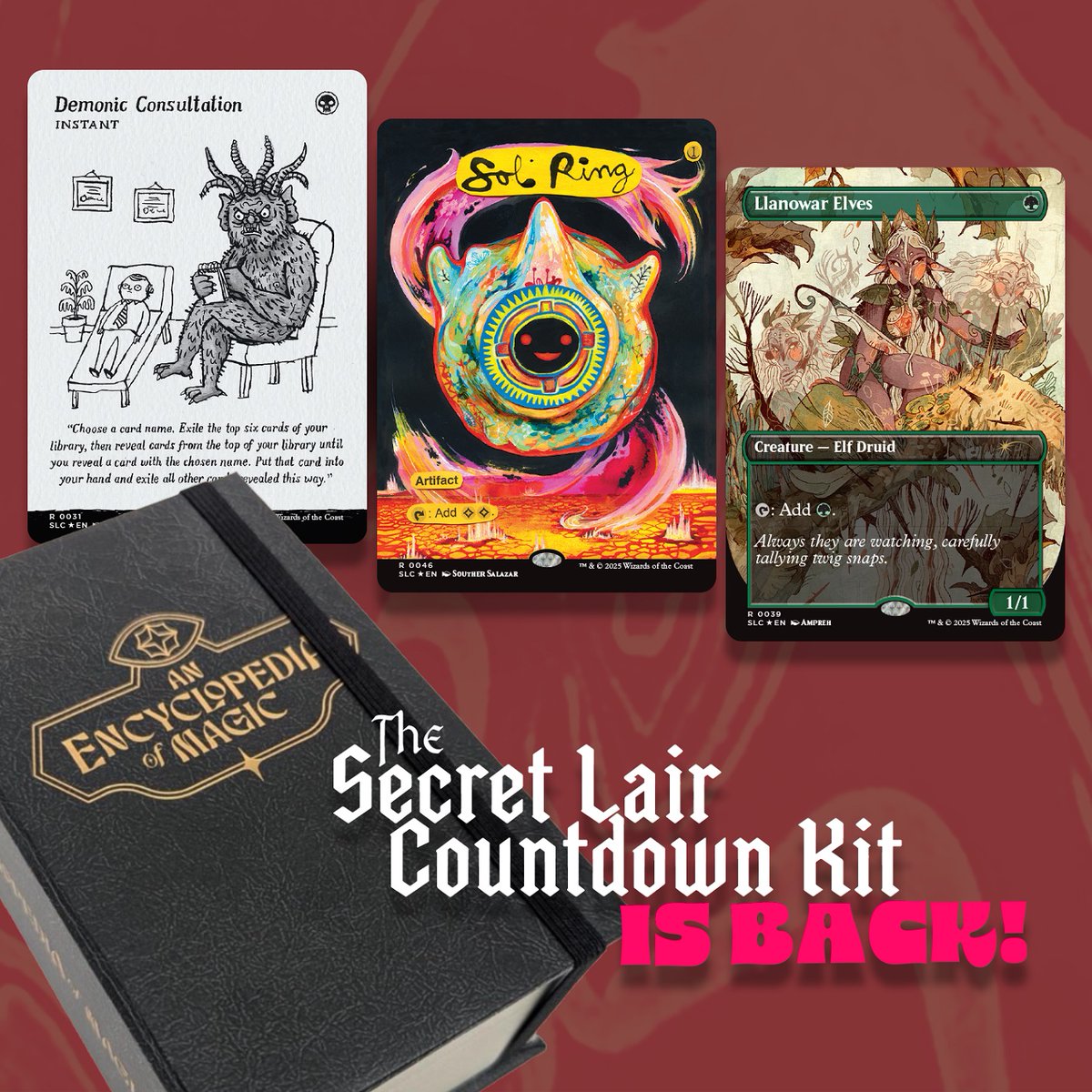 MTG カウントダウンキットAn Encyclopedia of Magic Secret Lair