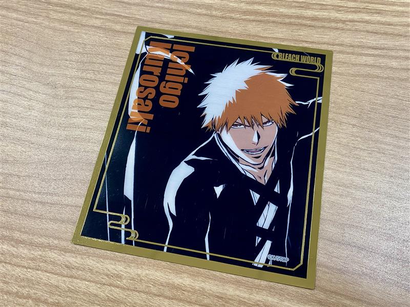 ❶BLEACH WORLD Ver. クリアミニ色紙 全14種 フルコンプ ❶①BLEACH