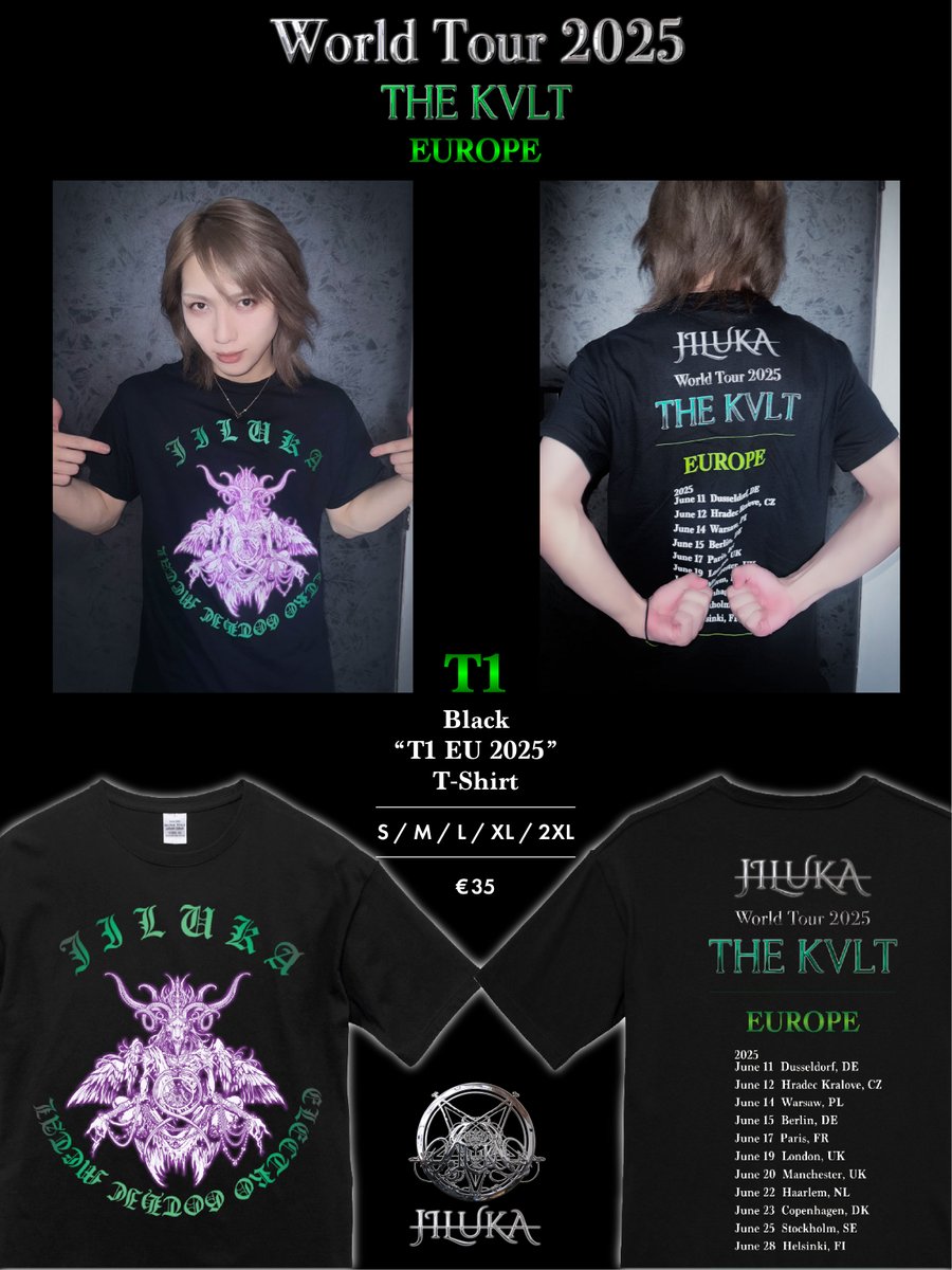 JILUKA WORLD TOUR 2025 「THE KVLT」 -EUROPE