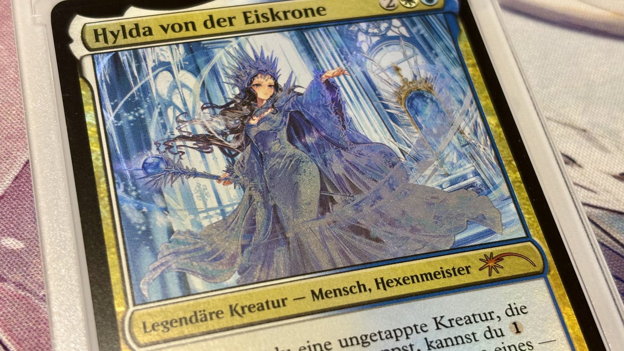 MTG foil ドイツ版 氷冠のヒルダ イベント限定プロモ やこたこす