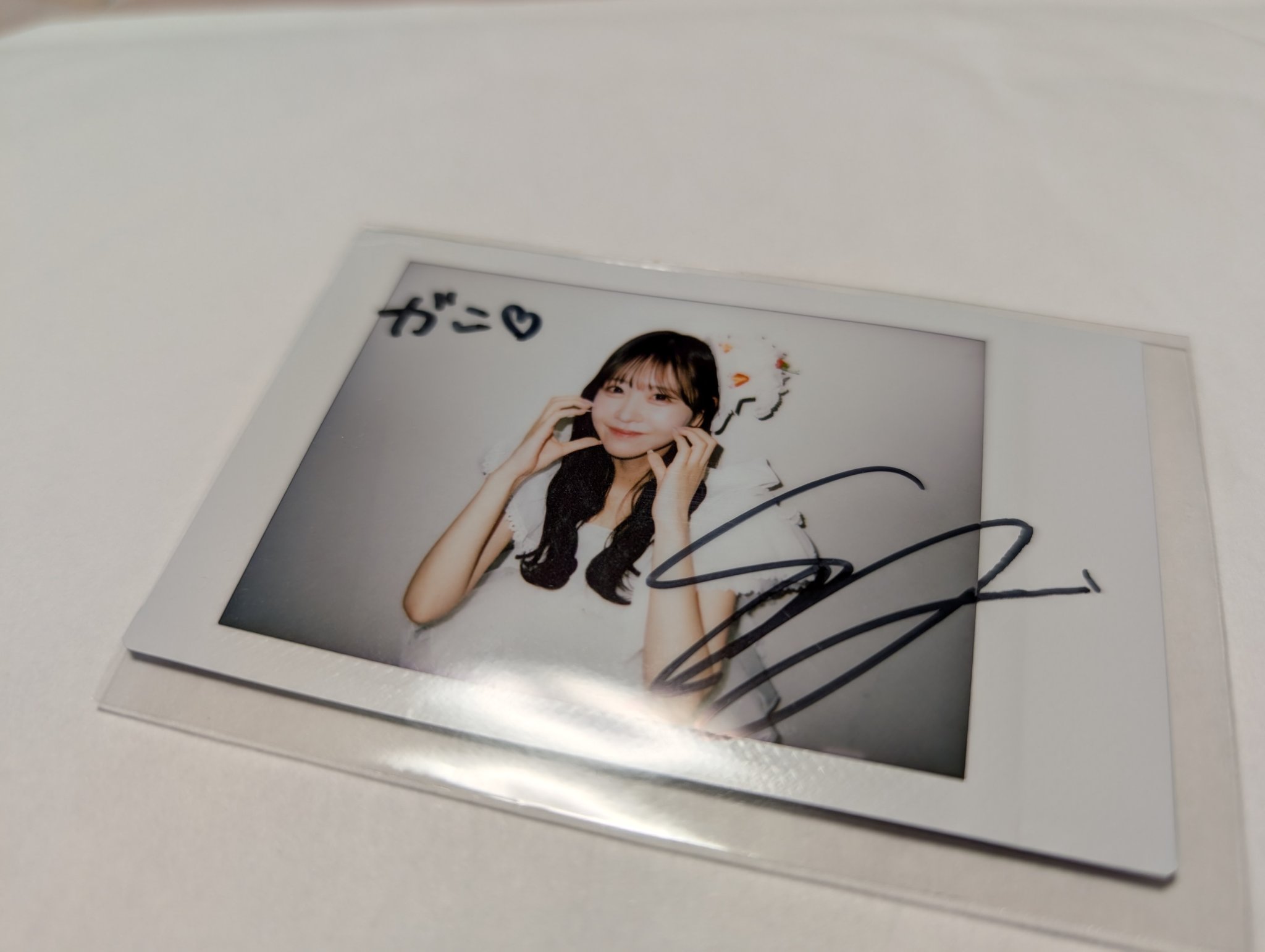 EVNNE パクハンビン makestar 直筆サイン入り ポラ チェキ 【公式通販】