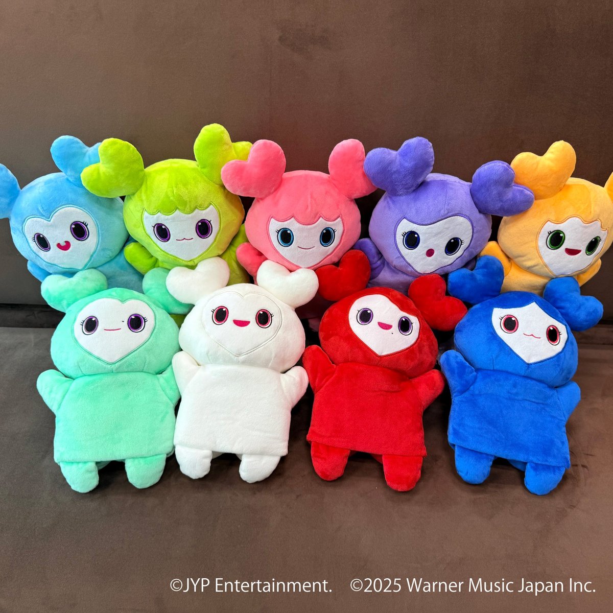 GiGO限定 TWICE LOVELYS ぬいぐるみパペット 全9種 セット ✨TWICE