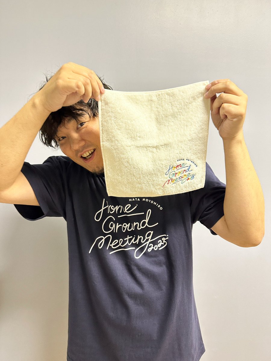 👕グッズ紹介👕】 7/10(木)より開催となる『HATA MOTOHIRO Home Ground