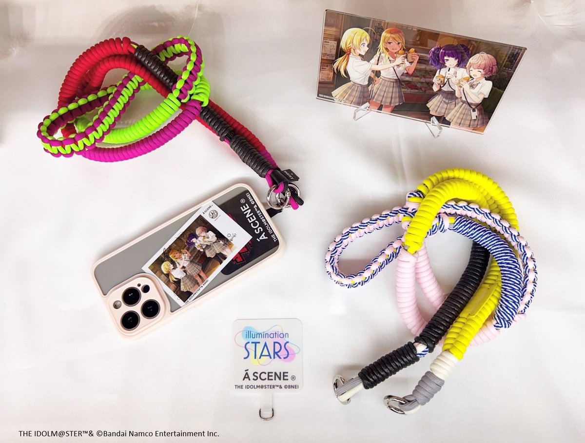 シャニマス エーシーン ASCENEコラボ スマホストラップ ストレイライト