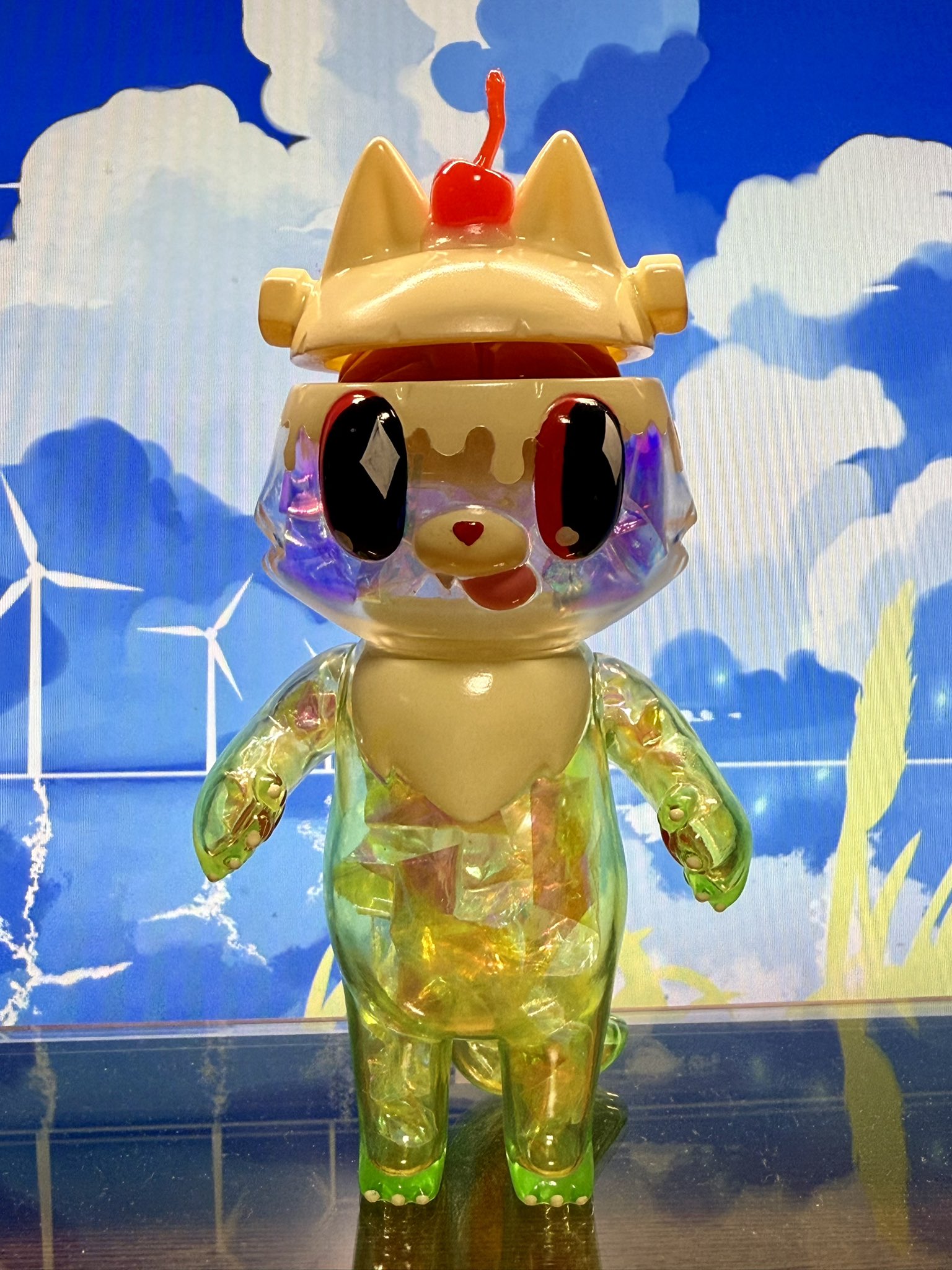 デザフェス Frazi フラッジ メロンクリームソーダ フラッヂ ソフビ