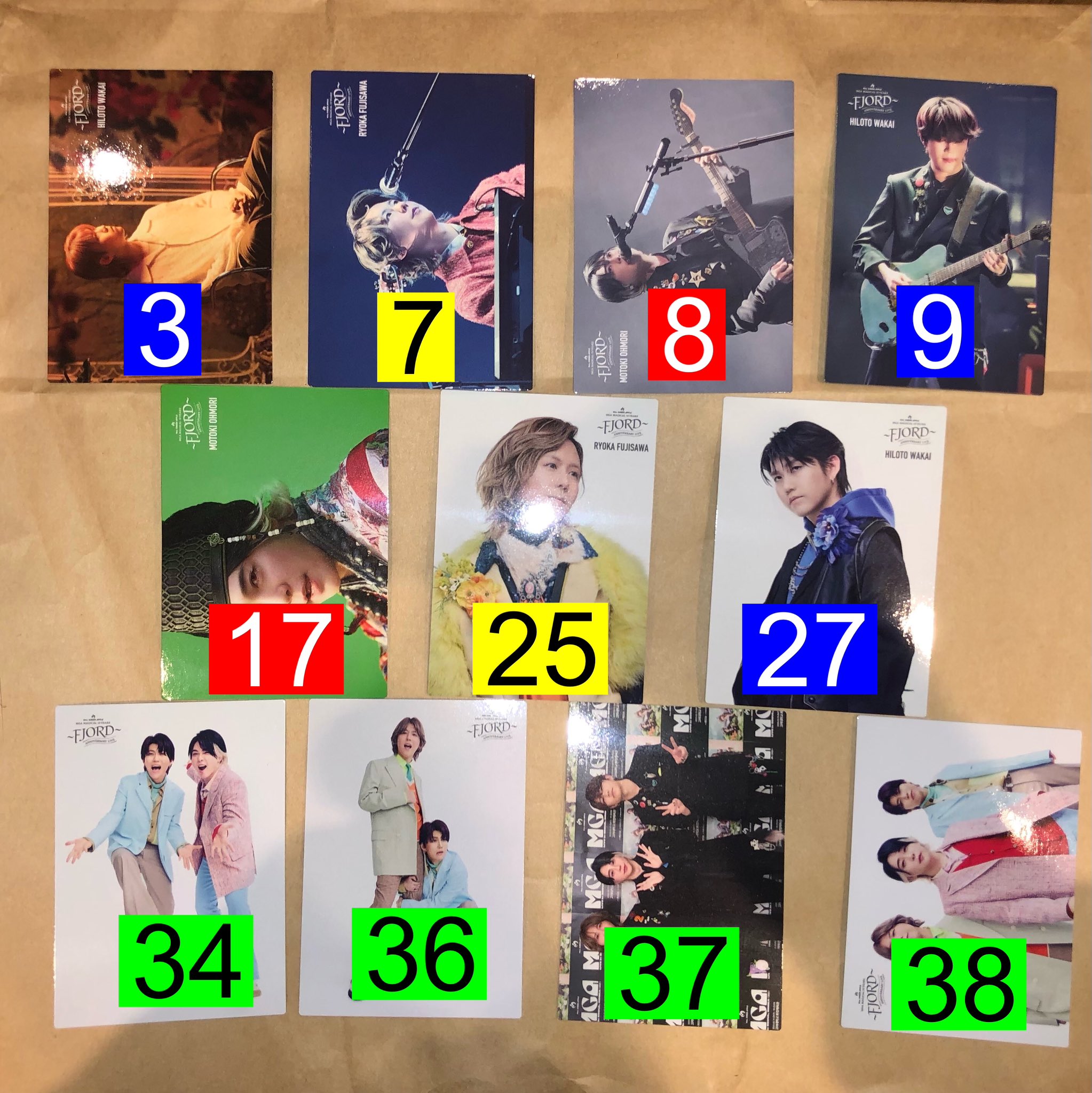 ノーマルコンプ fjord フォトカード ミセス Mrs. GREEN APPLE フォト