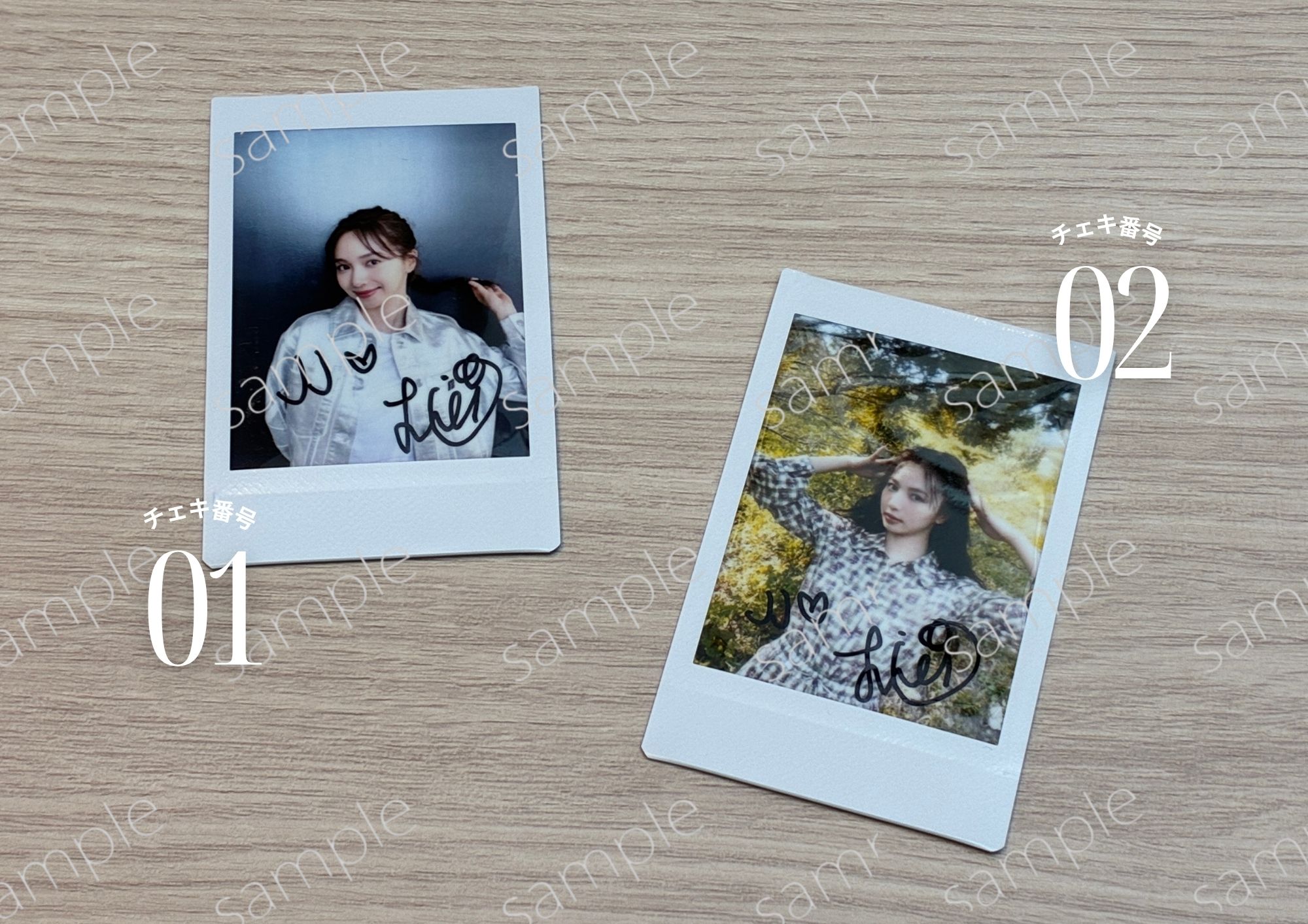 billlie ツキ サイン チェキ ポラ GENERATIONS 直筆サイン入り