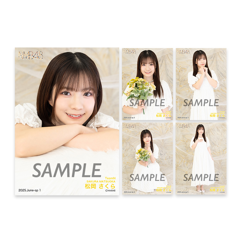 NMB48 石山千尋 2024年10月直筆サイン入り写真 NMB48 石山千尋 2024年