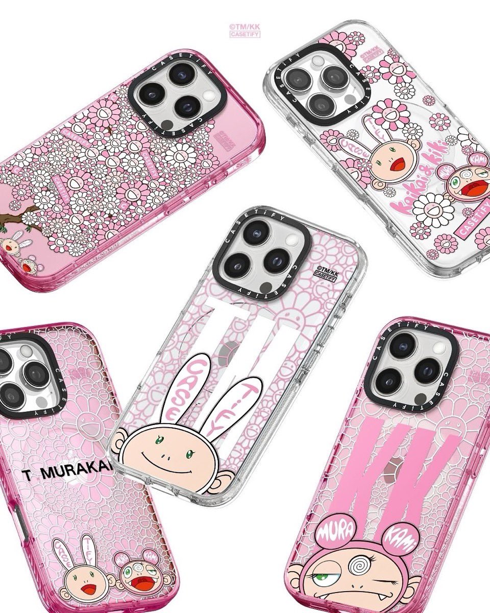 村上隆 x CASETiFY コラボコレクション第2弾が国内7月17日（木）11:00