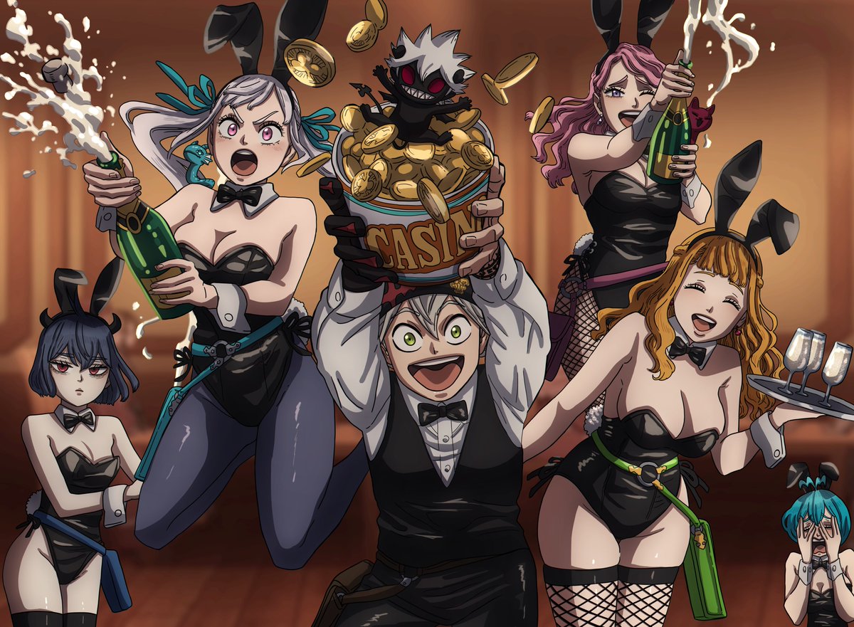 ブラクロ ブラッククローバー ノエル ミモザ WEBくじ コースター 特典