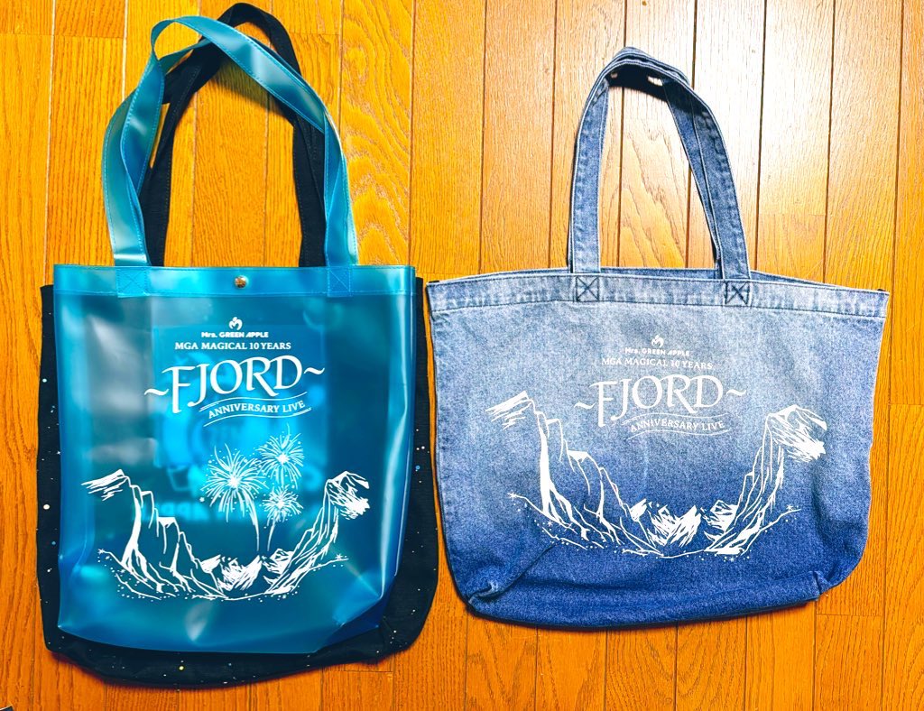 Mrs. GREEN APPLE FJORD トートバッグ ミセスグリーンアップル FJORD