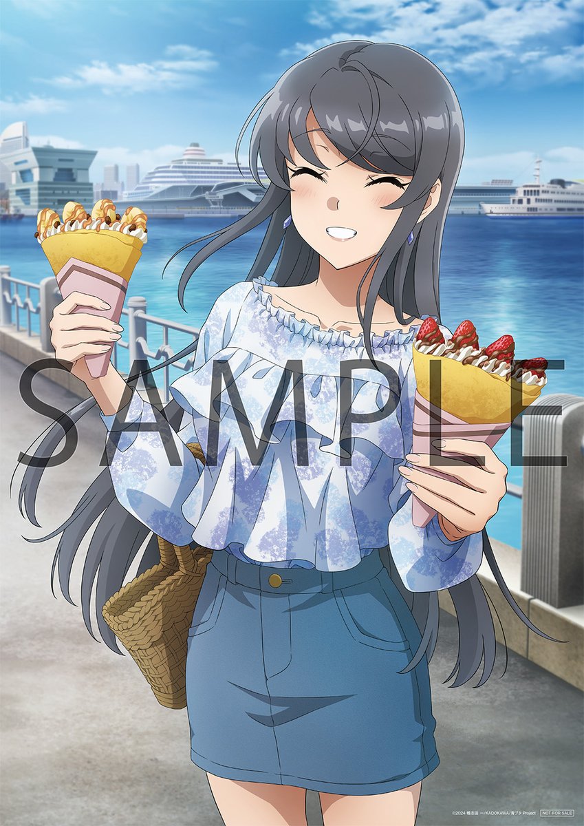 直筆サイン入】青春ブタ野郎はマイスチューデントの夢を見ない A3ハーフ