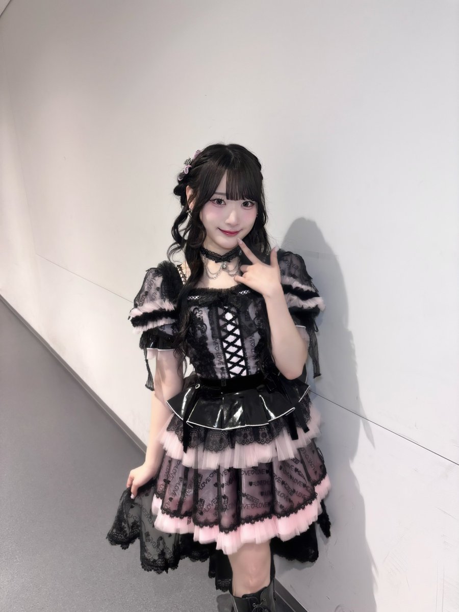 齋藤樹愛羅 直筆生写真 チュウ 2025アリーナツアー黒衣装 ＝LOVE