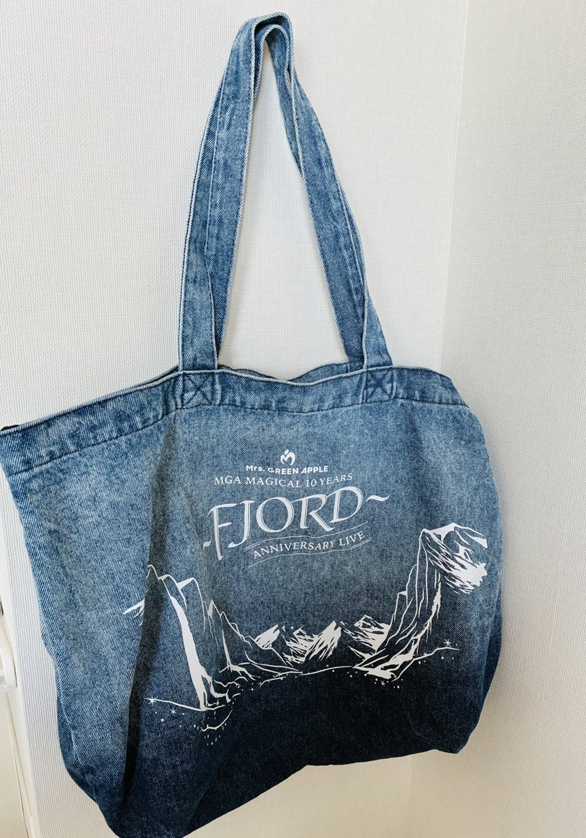 FJORD ミセスグリーンアップル デニム トートバッグ フィヨルド FJORD