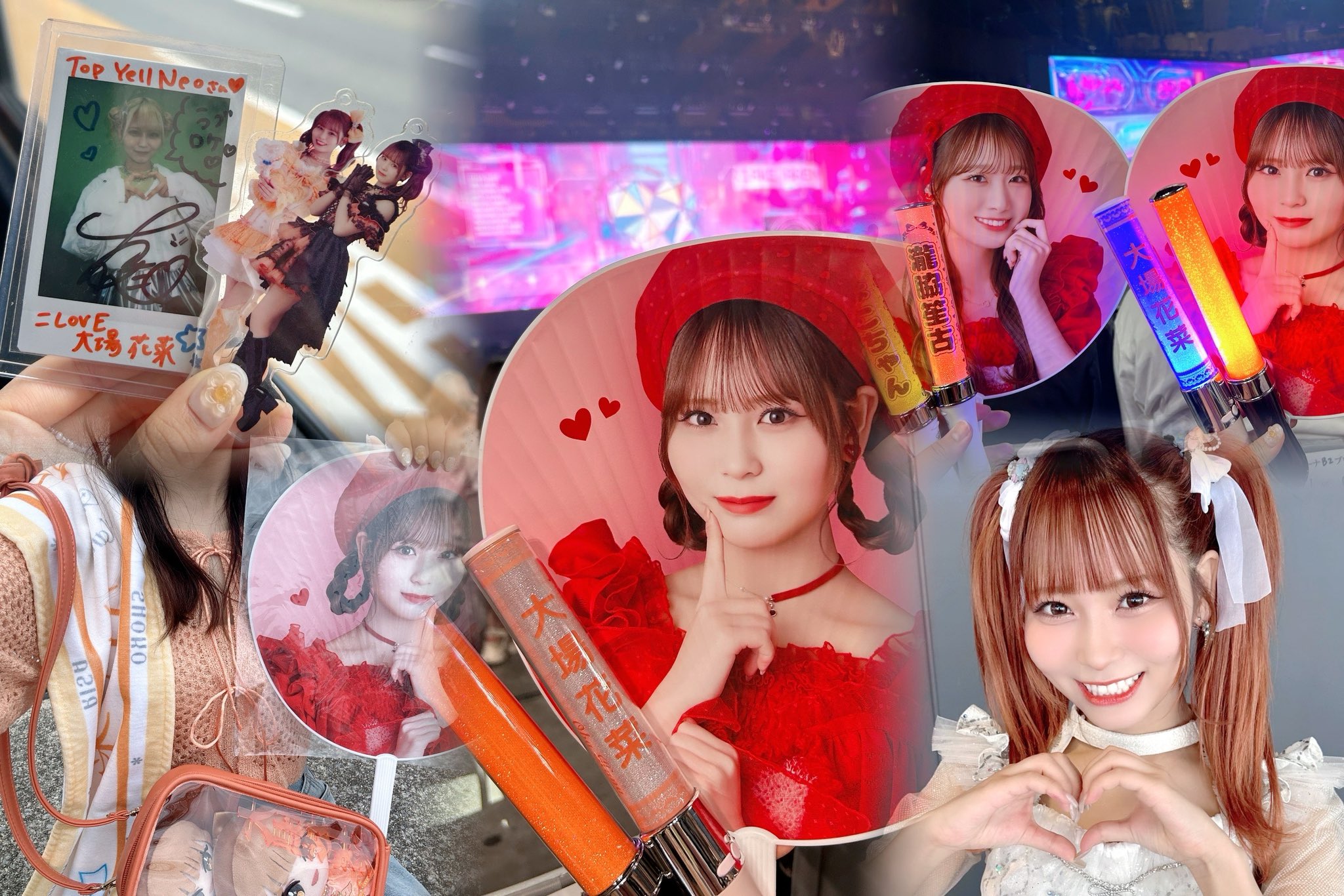 う*る様 =LOVE 大場花菜 イコラブ アリーナツアー2025直筆チェキ う*る