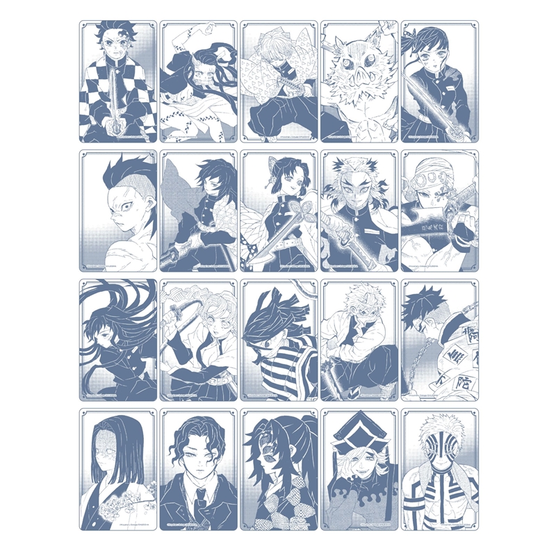 JCS限定『鬼滅の刃』原作新商品 ・箔カードコレクション 第1弾