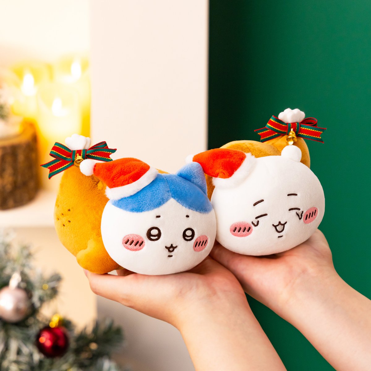 正規品】ちいかわ クリスマスだよ！ぷちミニマスコット ハチワレ