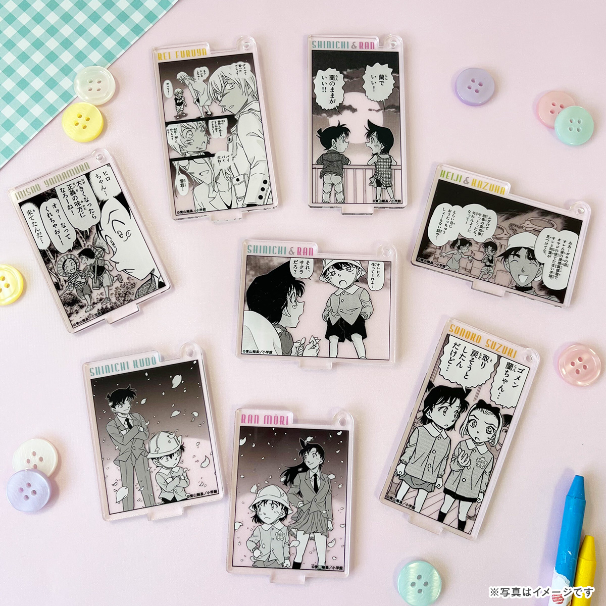 コナンランド グッズ販売情報📣 ／ #コナン公式アプリ アクリル